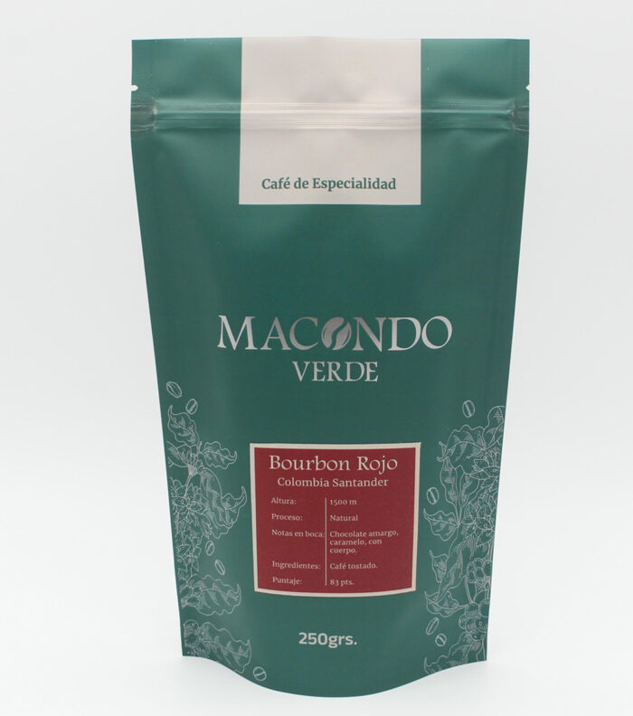 Cafe de especialidad varietal Bourbon Rojo