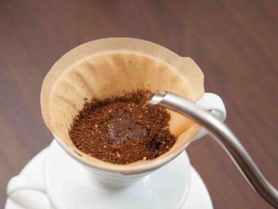 El método V 60 estrella del café de especialidad Macondo verde 