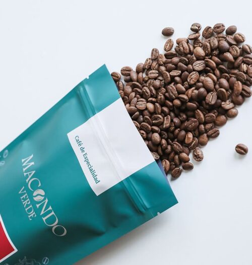 Granos de café de especialidad de origen