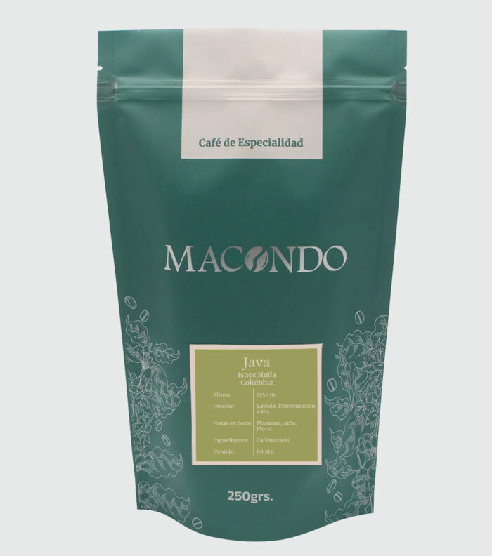 Cafe de especialidad varietal Java - Macondo Verde