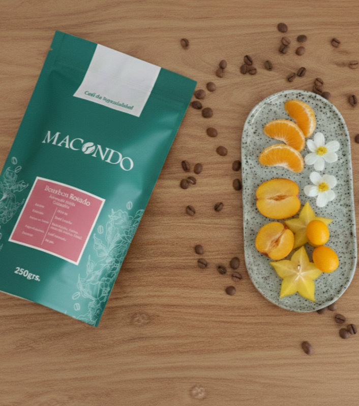 cafe de especialidad bourbon rosado